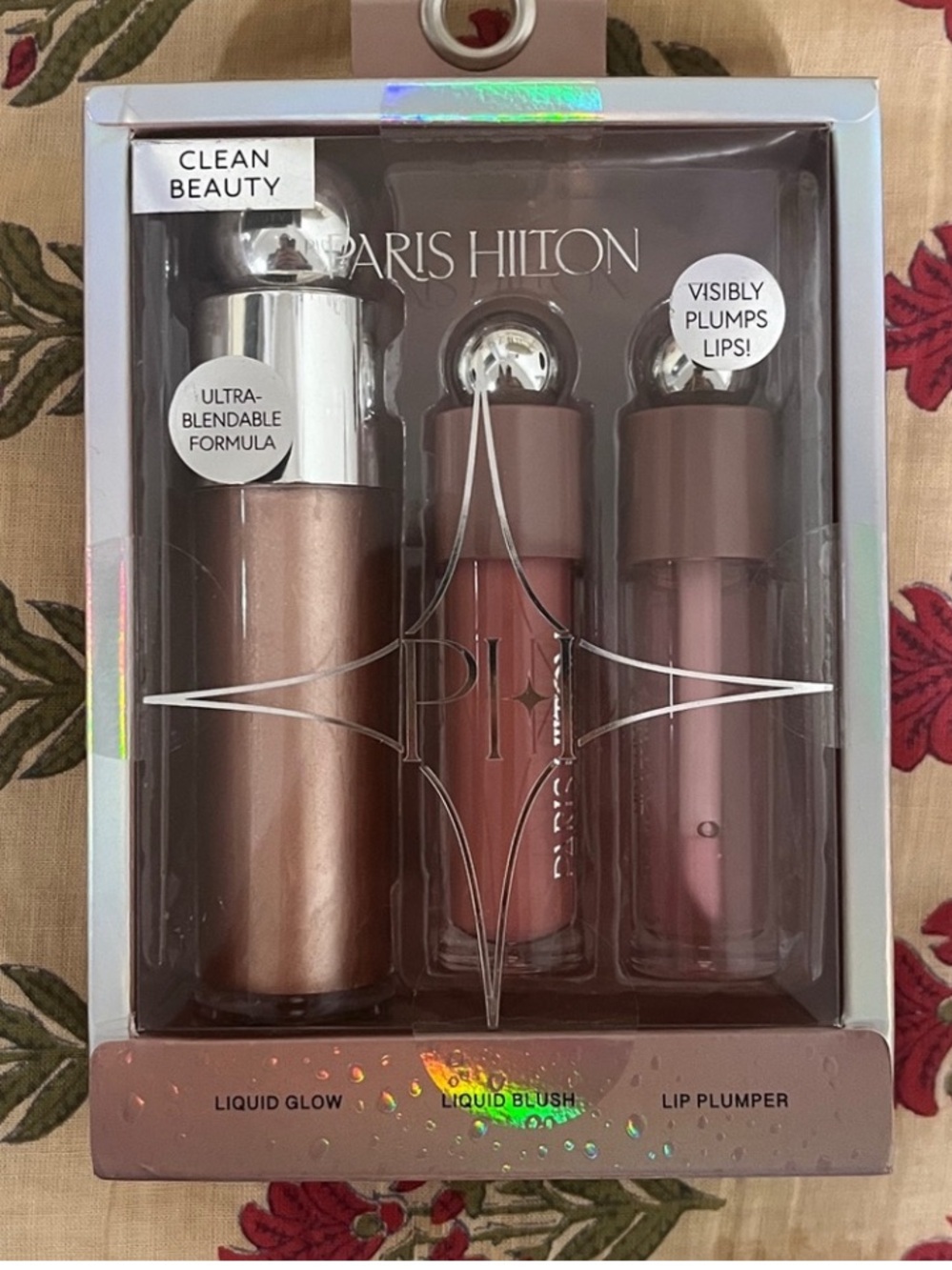 Paris Hilton Rosy Nude Glow & Plump Trio